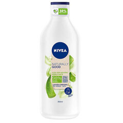 Лосьон для тела Nivea Naturally Good Aloe Vera Body Lotion, 350 мл цена и информация | Кремы, лосьоны для тела | kaup24.ee