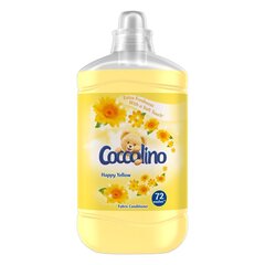 Кондиционер для белья Coccolino Happy Yellow, 1800 мл цена и информация | Средства для стирки | kaup24.ee