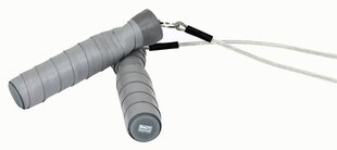 Скакалка Body Sculpture Bk-138, серая цена и информация | Скакалка Tunturi Pro Adjustable Speed Rope | kaup24.ee