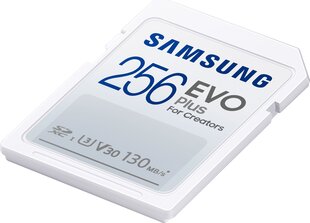 Samsung EVO PLUS SDXC, 256GB (MB-SC256K/EU) hind ja info | Samsung Fotoaparaadid, lisatarvikud | kaup24.ee