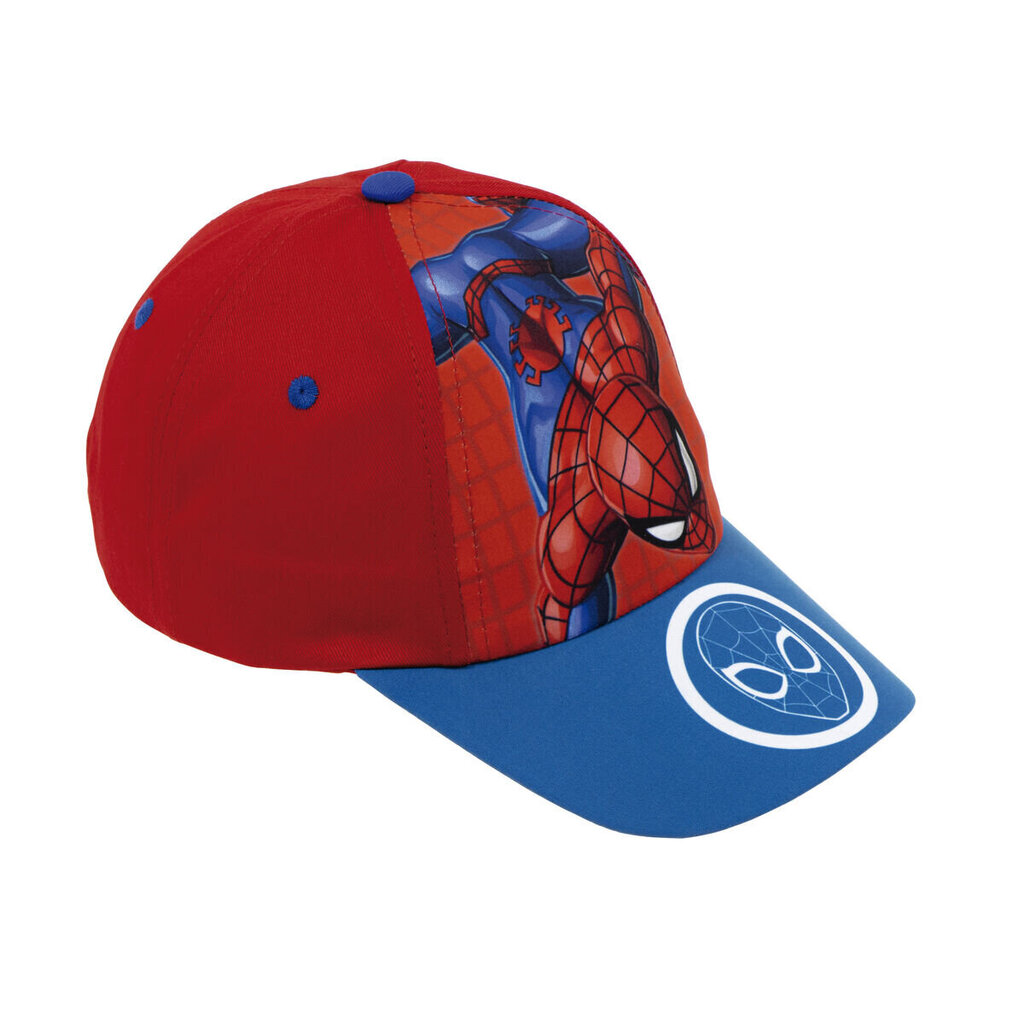 Poiste müts Spiderman Great power, punane hind ja info | Poiste mütsid, sallid, kindad | kaup24.ee