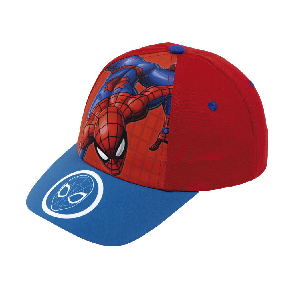Poiste müts Spiderman Great power, punane hind ja info | Poiste mütsid, sallid, kindad | kaup24.ee