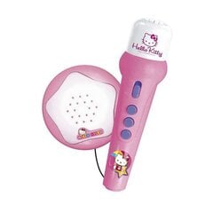 Микрофон-караоке Hello Kitty, цвета фуксии-розовый цена и информация | Развивающие игрушки и игры | kaup24.ee