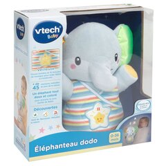 Pehme mänguasi Elevant Vtech Baby Dodo, helesinine, muusikaline, öörežiim hind ja info | Imikute mänguasjad | kaup24.ee