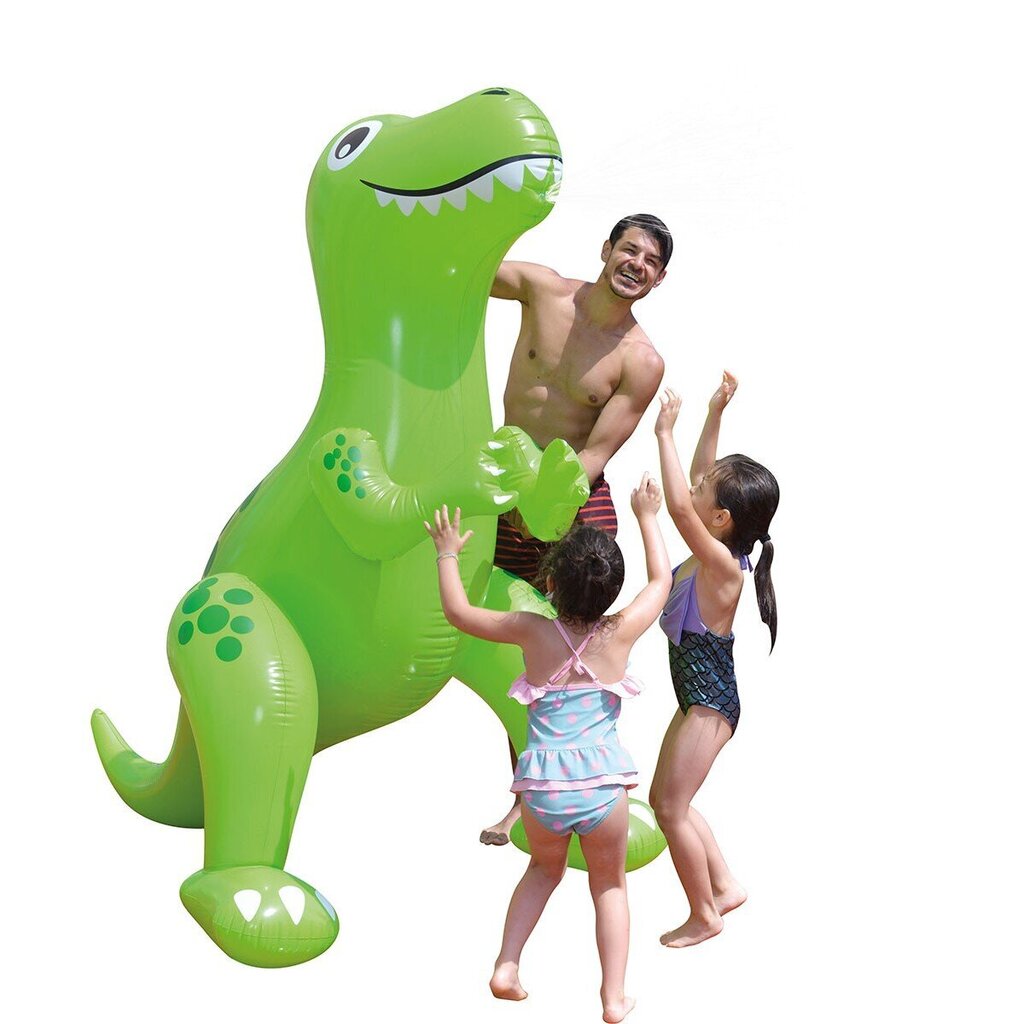Mänguasi Jilong Green dinosauruse veepurskaev – suurus 188 x 125 x 208 cm цена и информация | Täispuhutavad veemänguasjad ja ujumistarbed | kaup24.ee