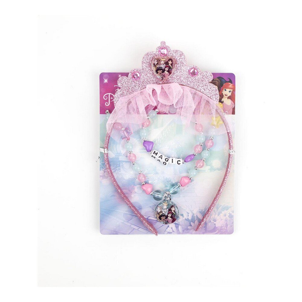 Aksessuaaride komplekt tüdrukutele Princess 246711, roosa hind ja info | Laste aksessuaarid | kaup24.ee