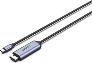 Unitek USB-C - DP 1.4 8K 60HZ 1,8M цена и информация | Адаптеры и USB-hub | kaup24.ee