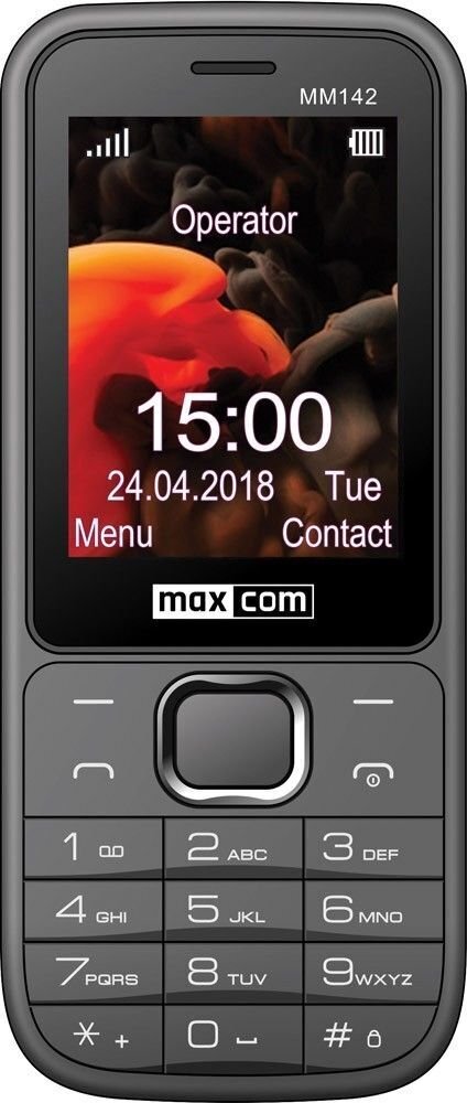 Maxcom Classic MM142 2G Dual Sim Grey цена и информация | Telefonid | kaup24.ee