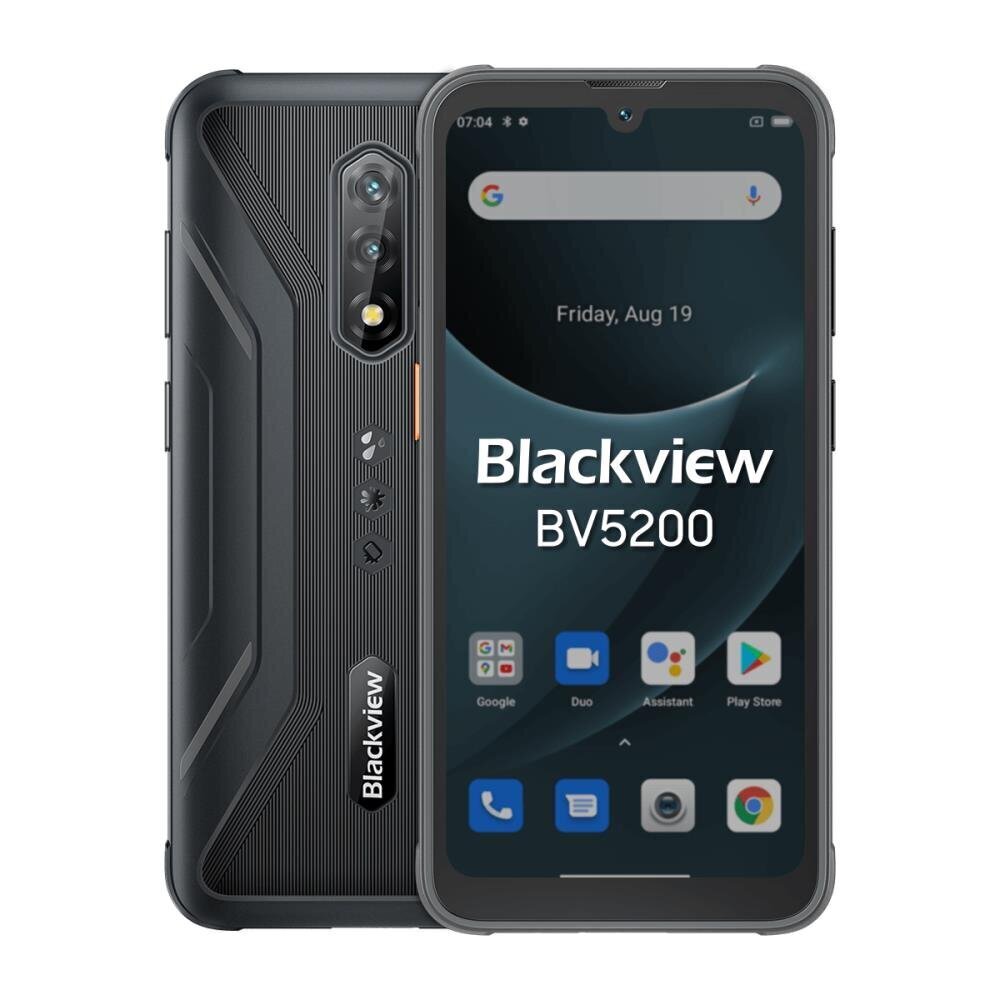 Blackview BV5200, Dual SIM, 4/32GB, Black цена и информация | Telefonid | kaup24.ee