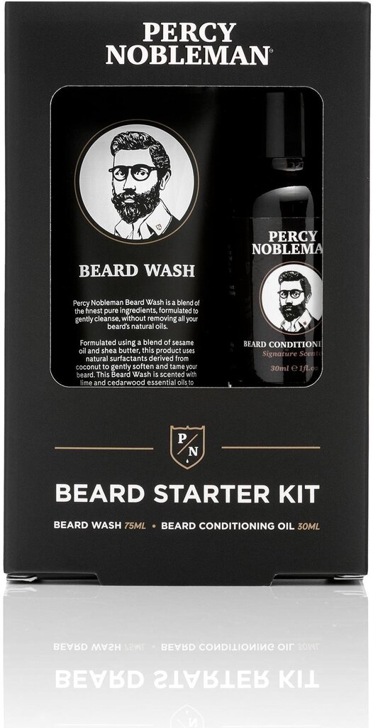 Habemehooldustoodete komplekt Percy Nobleman Beard Starter Kit цена и информация | Raseerimisvahendid | kaup24.ee