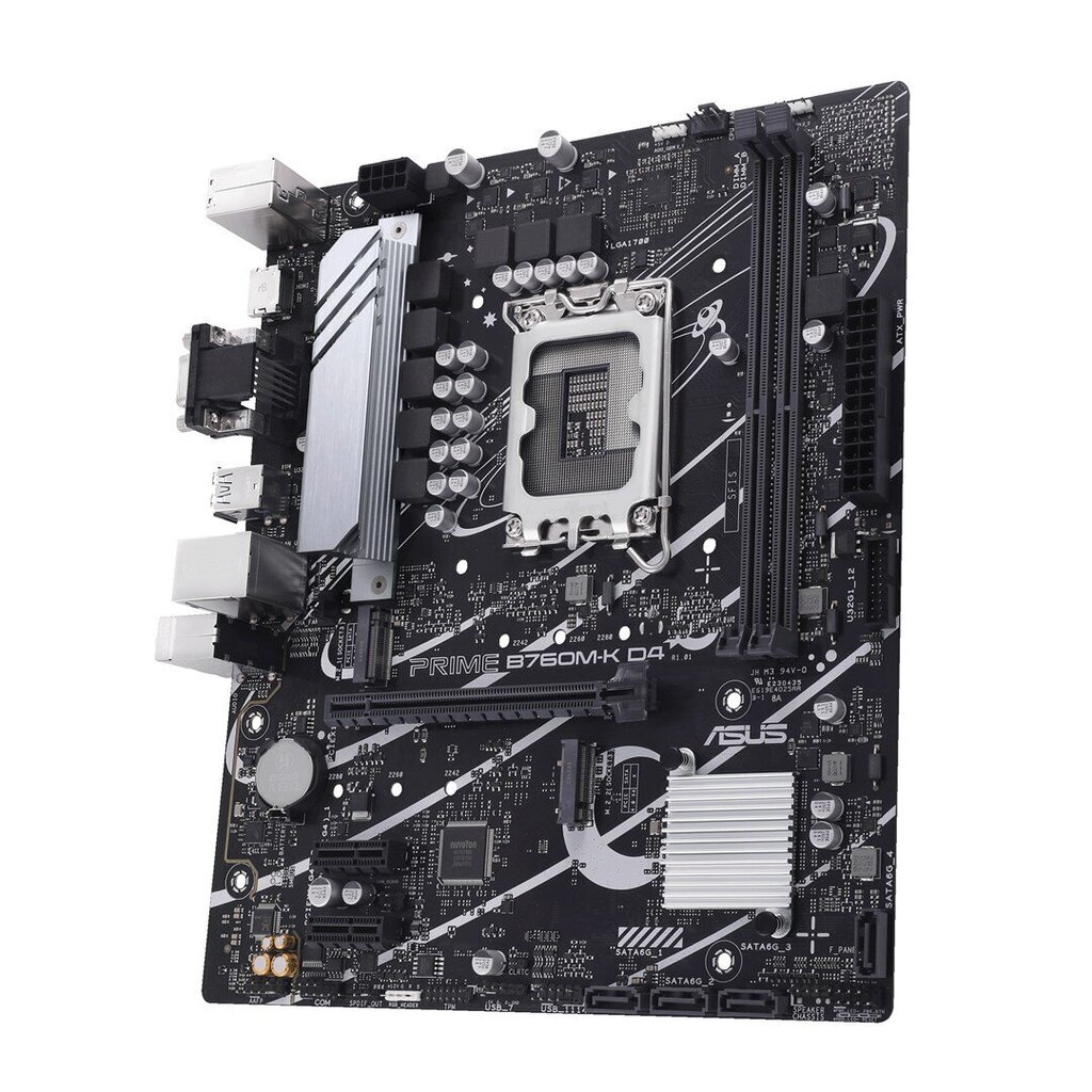 Asus PRIME B760M-K D4, Micro ATX, LGA1700, DDR4 hind ja info | Emaplaadid | kaup24.ee