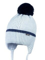 Детская шапка JAMIKS Emils Light Blue 520877825 цена и информация | Шапки, перчатки, шарфы для мальчиков | kaup24.ee
