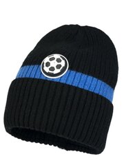Детская шапка JAMIKS Pele Black Blue 520877966 цена и информация | Шапки, перчатки, шарфы для мальчиков | kaup24.ee