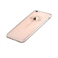 Apsauginė nugarėlė Devia Iris su Swarovsky kristalais, skirta iPhone 6S/6Plus telefonui, auksinė цена и информация | Чехлы для телефонов | kaup24.ee