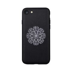 Защитная задняя крышка Devia Flower для iPhone 7/8, черная цена и информация | Чехлы для телефонов | kaup24.ee