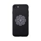 Apsauginė nugarėlė Devia Flower, skirta iPhone 7 / 8 telefonui, juoda hind ja info | Telefoni kaaned, ümbrised | kaup24.ee
