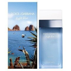 Dolce Gabbana Light Blue Love in Capri EDT 100ml цена и информация | Женские духи | kaup24.ee