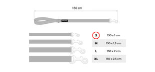 Jalutusrihm Amiplay Reflective, S, roosa hind ja info | Koerte jalutusrihmad | kaup24.ee