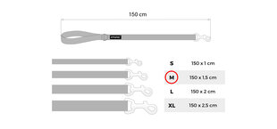 Jalutusrihm Amiplay Reflective, M, roosa hind ja info | Koerte jalutusrihmad | kaup24.ee