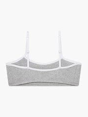 Rinnahoidja tüdrukutele Calvin Klein Molded Bralette Grey, hall цена и информация | Нижнее белье для девочек | kaup24.ee