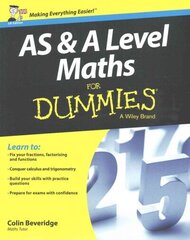 AS & A Level Maths For Dummies hind ja info | Laste õpikud | kaup24.ee