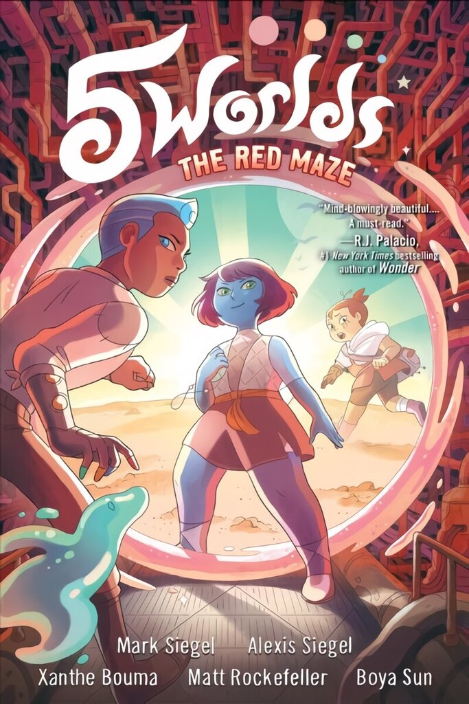 5 Worlds Book 3: The Red Maze hind ja info | Noortekirjandus | kaup24.ee