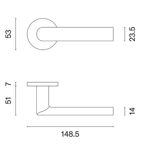 Ukselingi komplekt Aprile Silena R7S цена и информация | Ukselingid | kaup24.ee