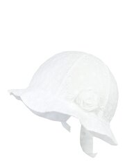 Müts tüdrukutele Jamiks Delfina, valge hind ja info | Tüdrukute mütsid, sallid, kindad | kaup24.ee
