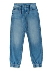 Püksid tüdrukutele Guess Jeans Denim Jogger Sunset Shell, sinine цена и информация | Штаны для девочек | kaup24.ee