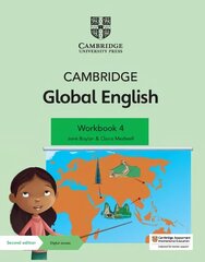 Cambridge Global English Workbook 4 with Digital Access (1 Year): for Cambridge Primary English as a Second Language 2nd Revised edition цена и информация | Книги для подростков и молодежи | kaup24.ee