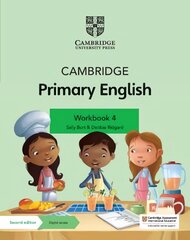 Cambridge Primary English Workbook 4 with Digital Access (1 Year) 2nd Revised edition цена и информация | Книги для подростков и молодежи | kaup24.ee