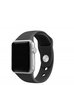 Silikoonrihm Apple Watchile – must 38/40 mm M/L. hind ja info | Nutikellade ja nutivõrude tarvikud | kaup24.ee