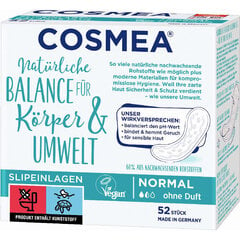 Cosmea aluspüksid sisestage normaalne ph, pakend 52.tk. hind ja info | Tampoonid, hügieenisidemed, menstruaalanumad | kaup24.ee