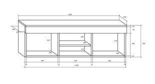 Riiul Max 02, pruun hind ja info | Riiulid | kaup24.ee