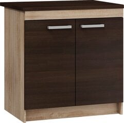 Кухонный шкаф  Milo S80, дуб цена и информация | Meblocross Мебель и домашний интерьер | kaup24.ee