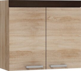Кухонный шкаф  Milo W80, дуб цена и информация | Кухонные шкафчики | kaup24.ee