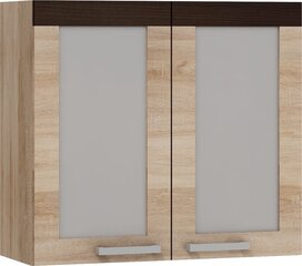 Кухонный шкаф  Milo W80PN, дуб цена и информация | Кухонные шкафчики | kaup24.ee