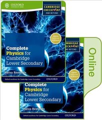 Complete Physics for Cambridge Lower Secondary: Print and Online Student Book (First Edition), Student Book цена и информация | Развивающие книги | kaup24.ee