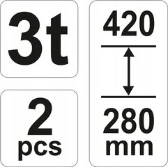 Professionaalsed autoalused 2 tk hind ja info | Lisaseadmed | kaup24.ee