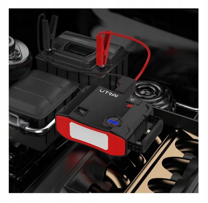 Power Bank Jump Starter Booster Kompressor Starter 24000mAh LED цена и информация | Auto akulaadijad | kaup24.ee