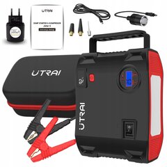 Power Bank Jump Starter Booster Kompressor Starter 24000mAh LED цена и информация | Зарядные устройства для аккумуляторов | kaup24.ee