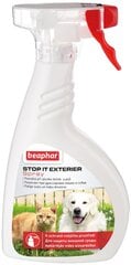 Peletusvahend kassidele ja koertele Beaphar Stop It Exterier Spray, 400 ml цена и информация | Средства по уходу за животными | kaup24.ee