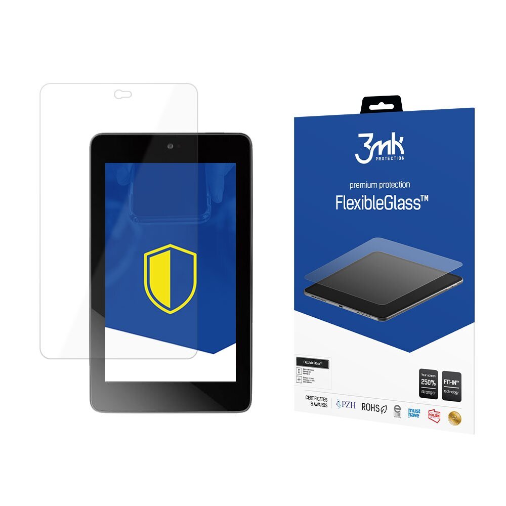 Asus Nexus 7 - 3mk FlexibleGlass™ 8.3'' screen protector hind ja info | Ekraani kaitsekiled | kaup24.ee