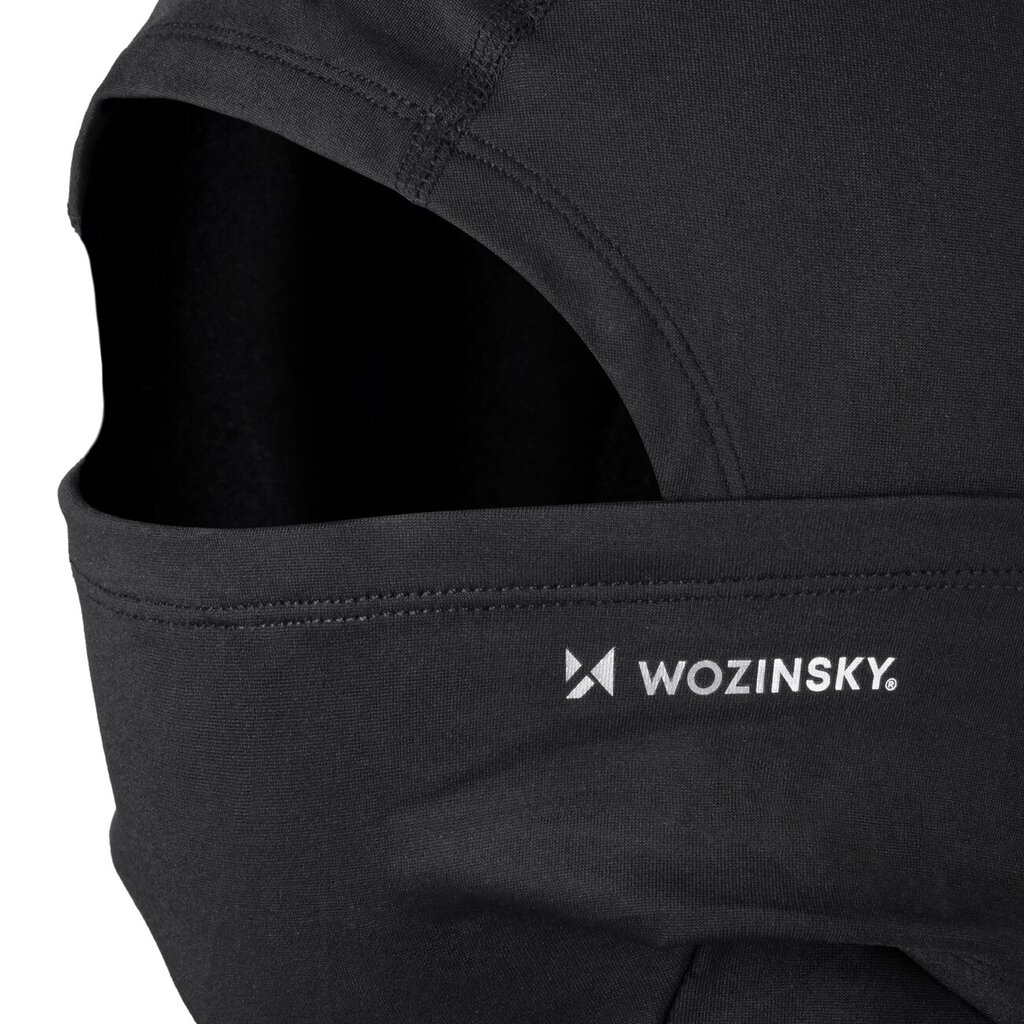 Wozinsky thermoactive Balaclava under helmet black (WTBBK1) цена и информация | Meeste sallid, mütsid ja kindad | kaup24.ee