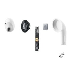 Dudao U15H TWS Bluetooth 5.1 wireless headphones white (White) цена и информация | Наушники | kaup24.ee