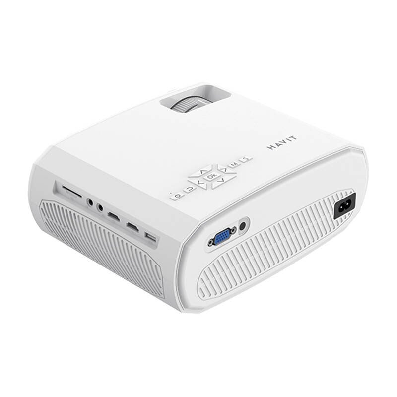 Wireless projector HAVIT PJ202 PRO (white) цена и информация | Projektorid | kaup24.ee