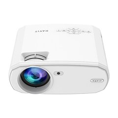 Wireless projector HAVIT PJ202 PRO (white) цена и информация | Проекторы | kaup24.ee