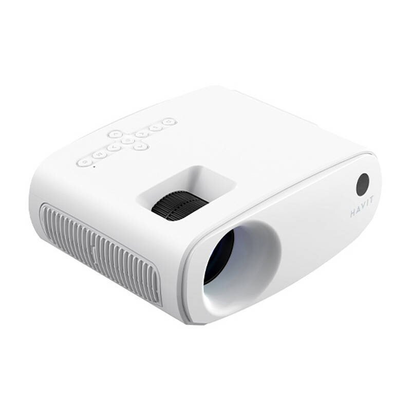 Wireless projector HAVIT PJ207 PRO (white) цена и информация | Projektorid | kaup24.ee