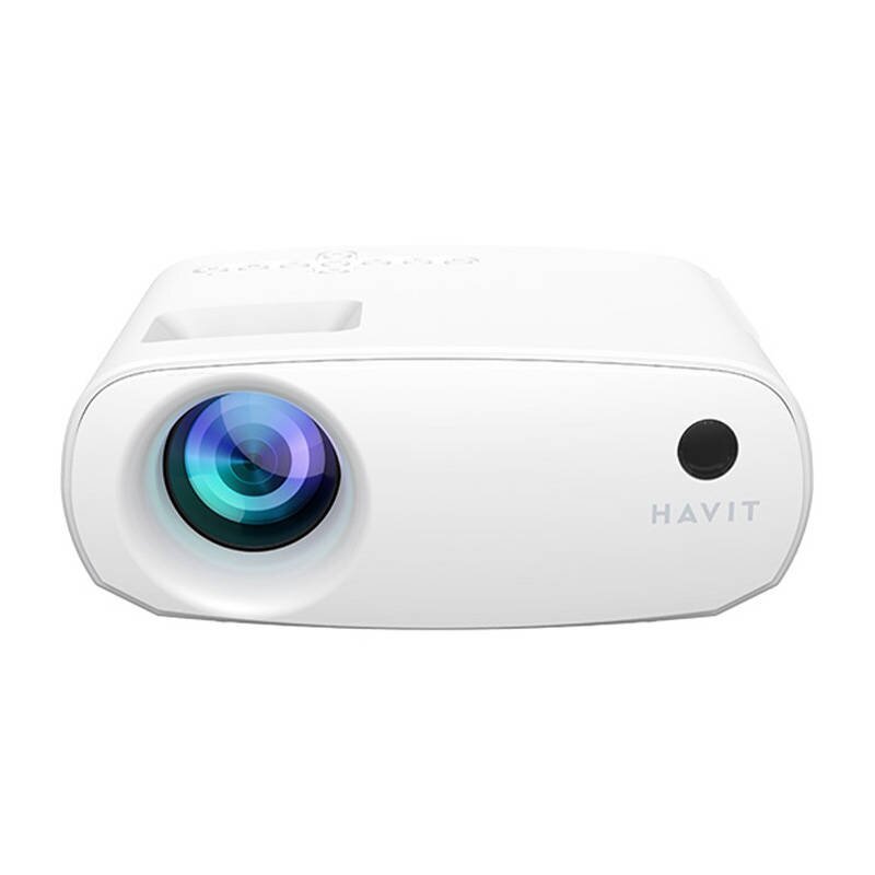 Wireless projector HAVIT PJ207 PRO (white) цена и информация | Projektorid | kaup24.ee