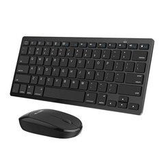 Mouse and keyboard combo Omoton (Black) цена и информация | Клавиатуры | kaup24.ee